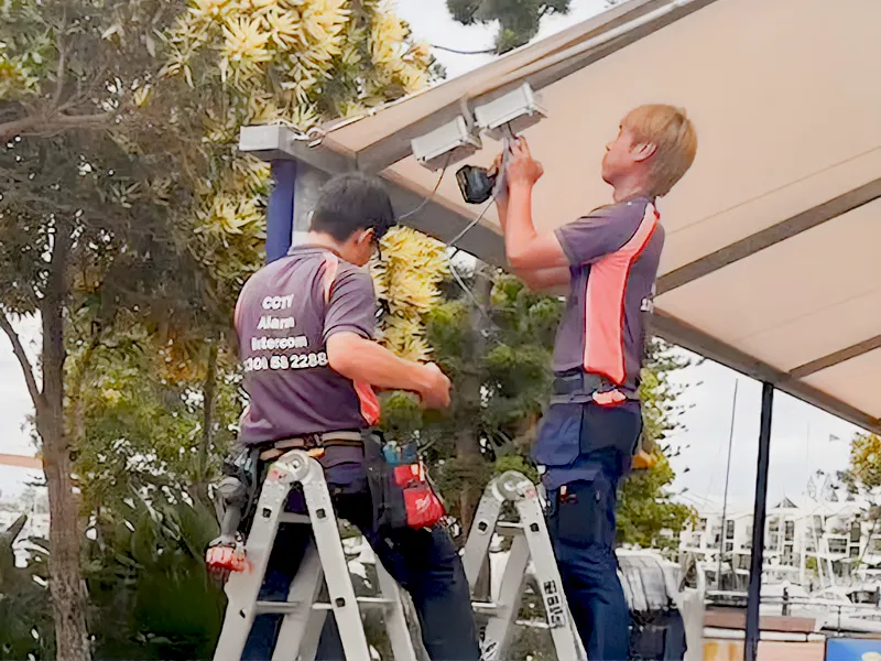 Installing cctv