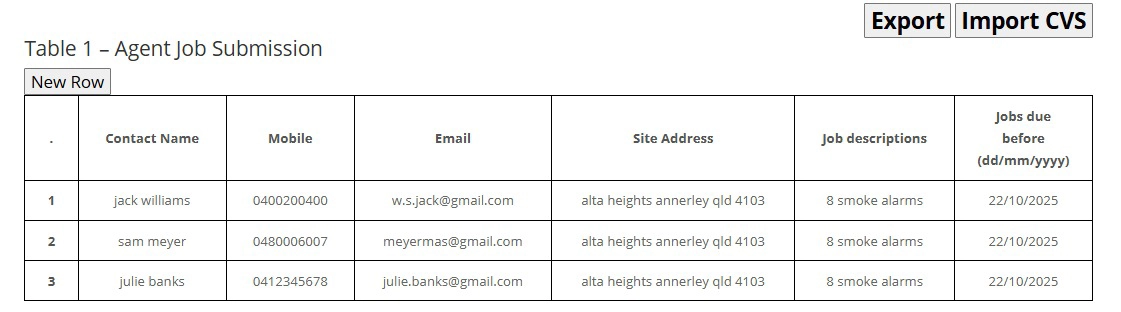 Update your Job List - Step 5 Update your Job List - Step 5