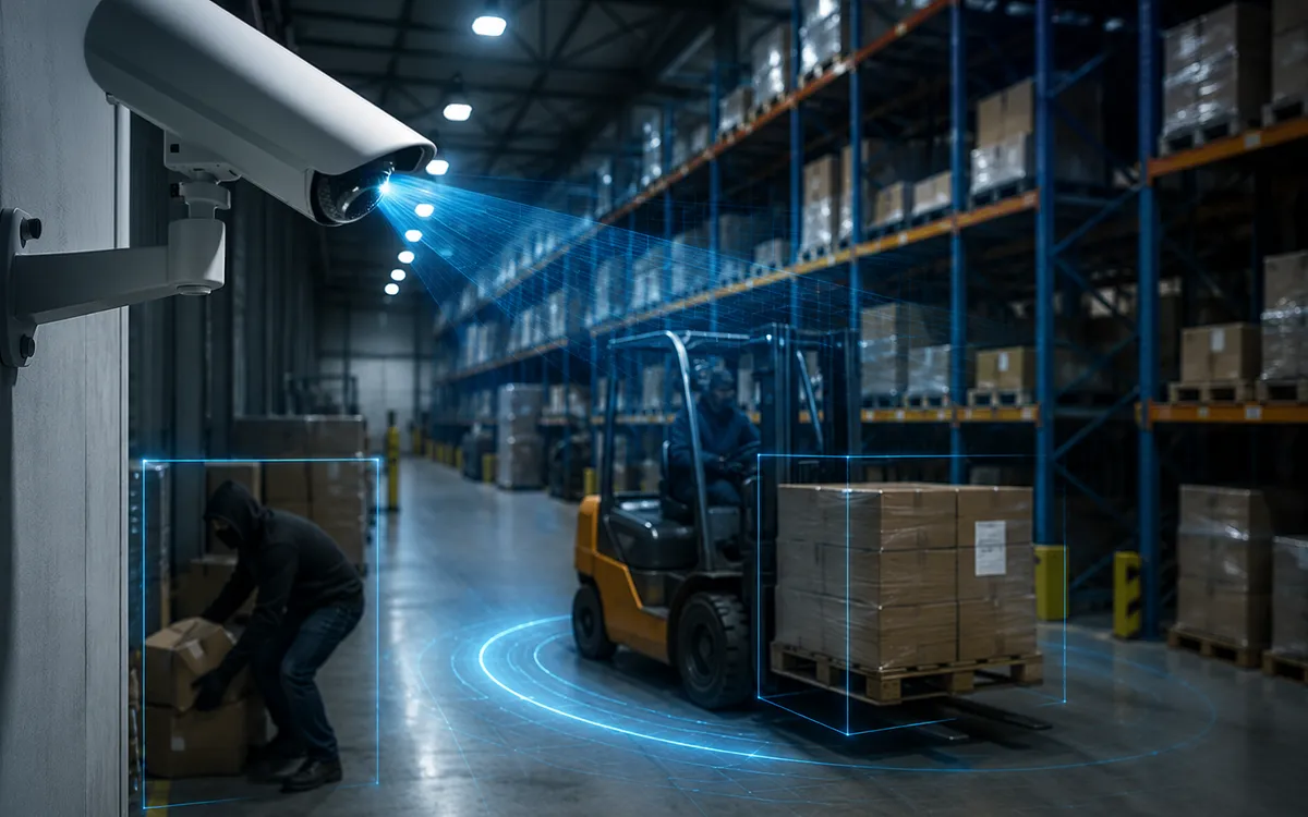 AI surveillance warehouse theft